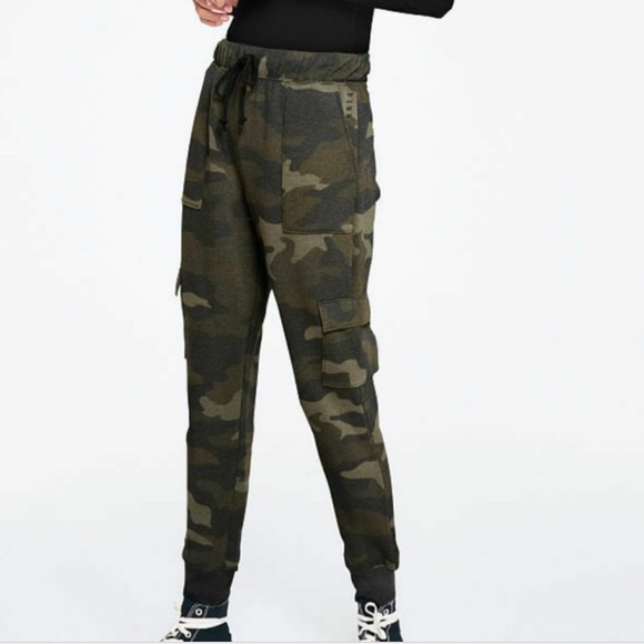 victoria secret high waist cargo jogger